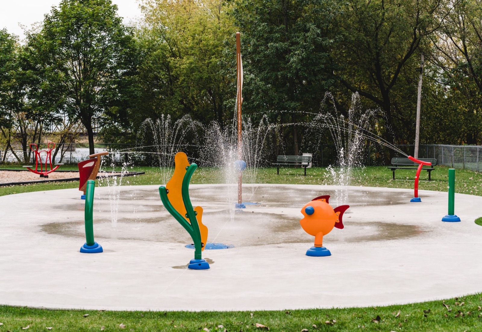 Jeux d'eau de Charlemagne