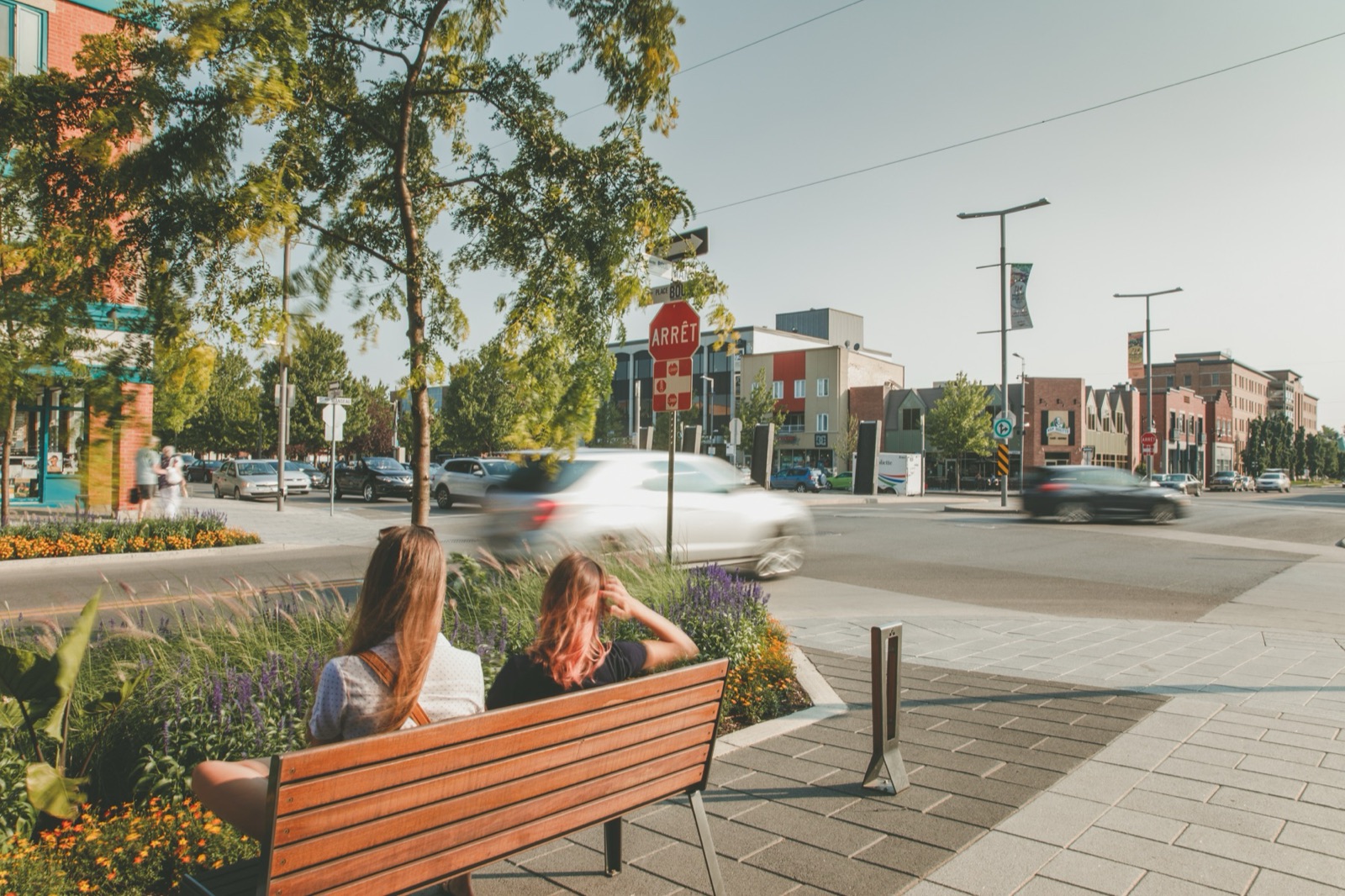 Vie de centre-ville à Joliette