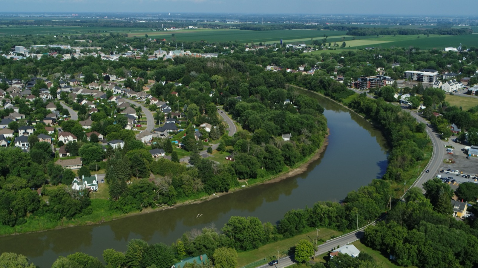 Méandre de la rivière L'Assomption